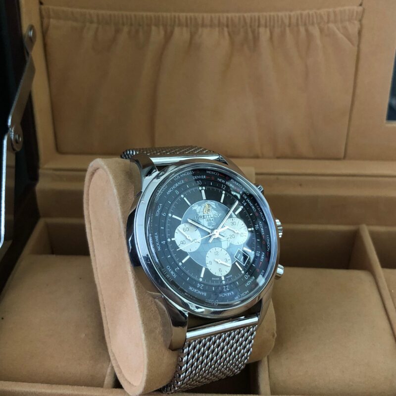Breitling Transocean Chronograph Unitime 46mm Full Set AB0510U4/BB62
